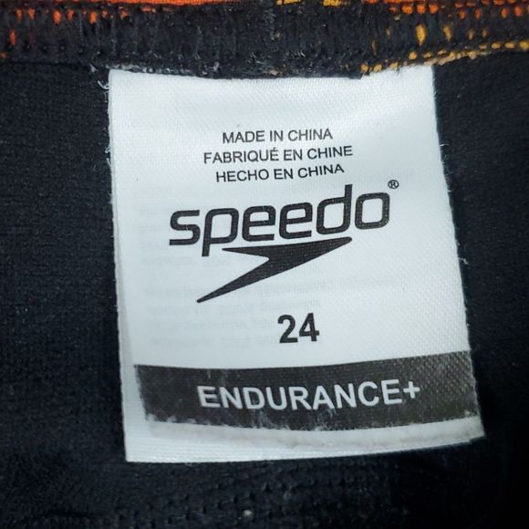 Speedo enduran skimmies jammers orange black - Picture 2 of 4